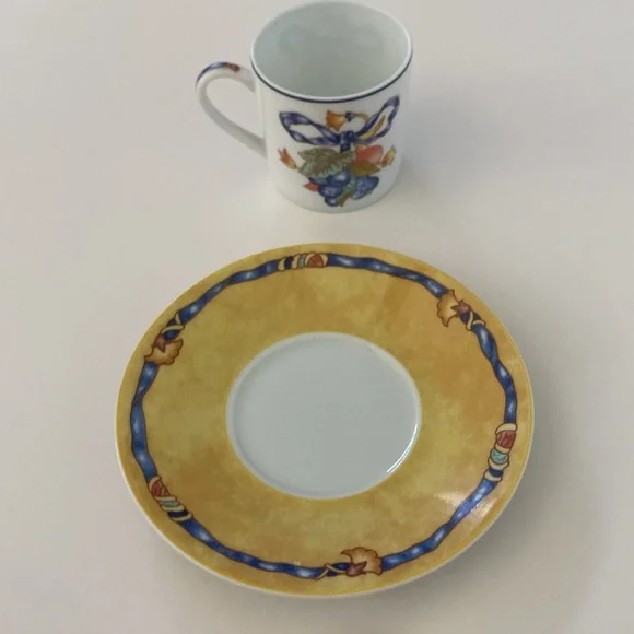 Borghese - BERNARDAUD cup and saucer set - Vintage - Picture 2 of 10